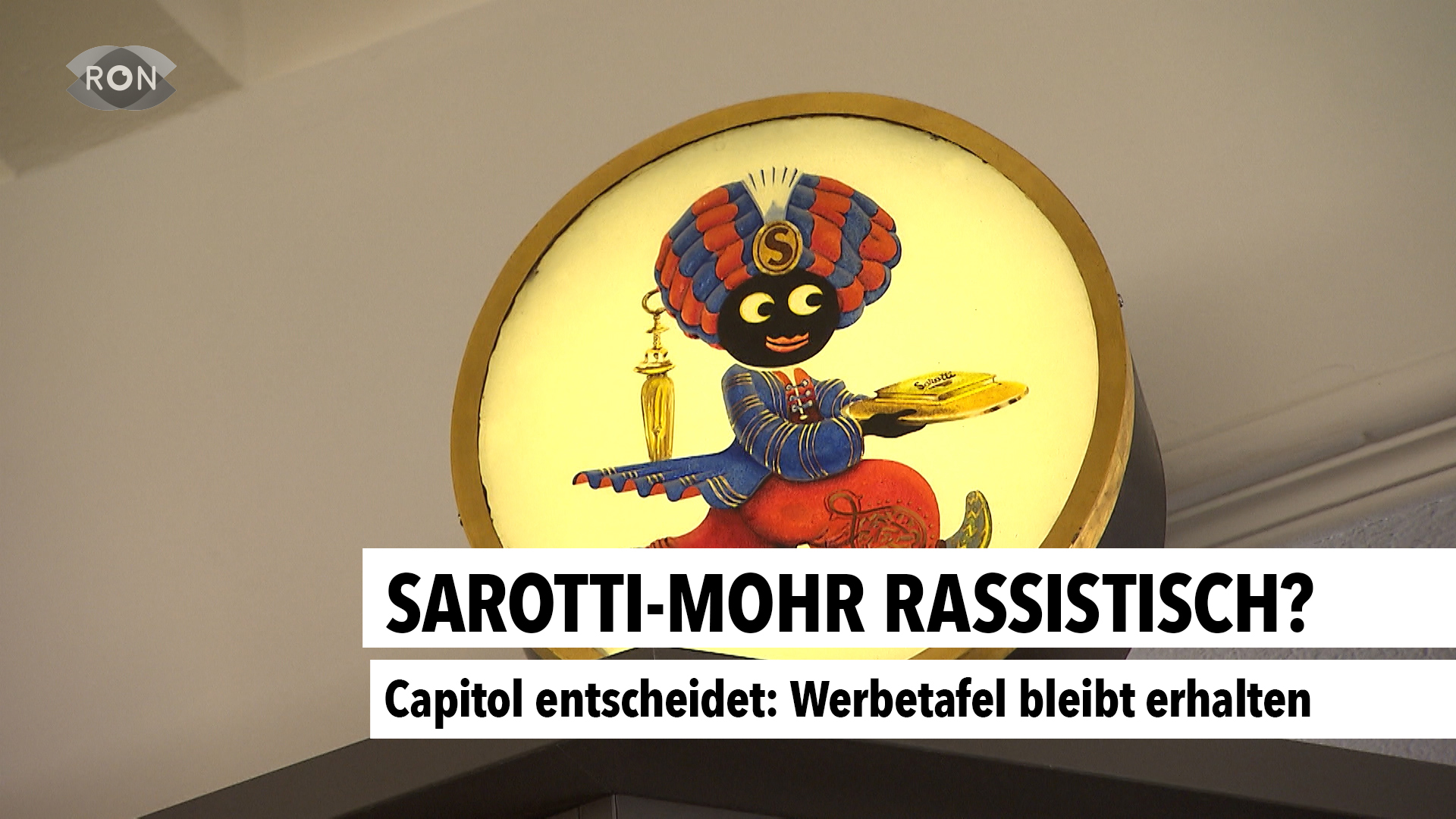 SarottiMohr rassistisch? RON TV