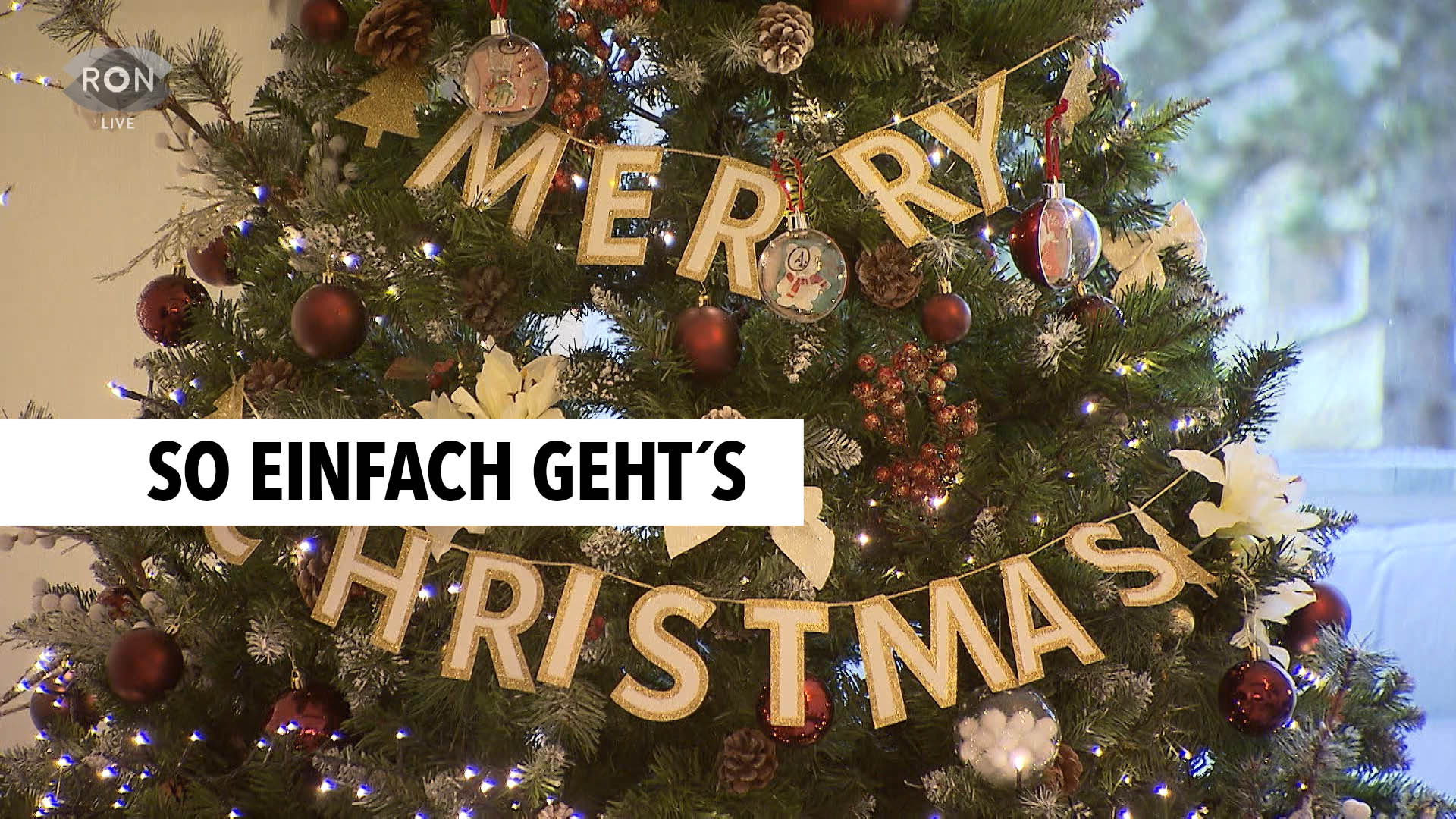 DIY Weihnachtskalender RON TV