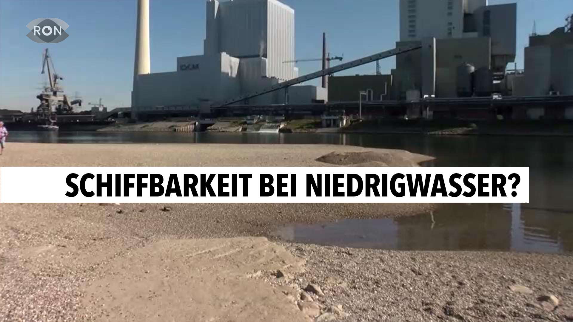 Lösungen für Binnenschiffe bei niedrigem Pegel - RON TV Lösungen für Binnenschiffe bei niedrigem Pegel - RON TV