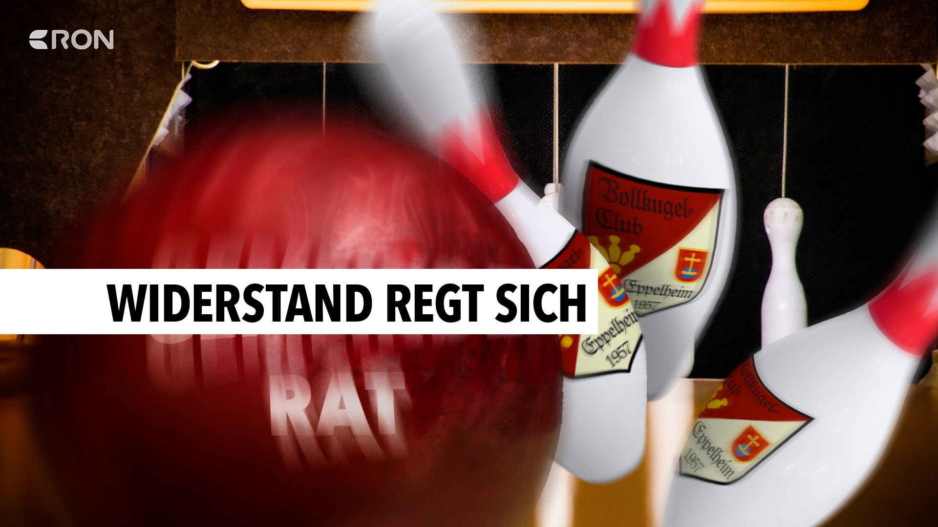 Kegelbahn in Eppelheim in Gefahr RON TV
