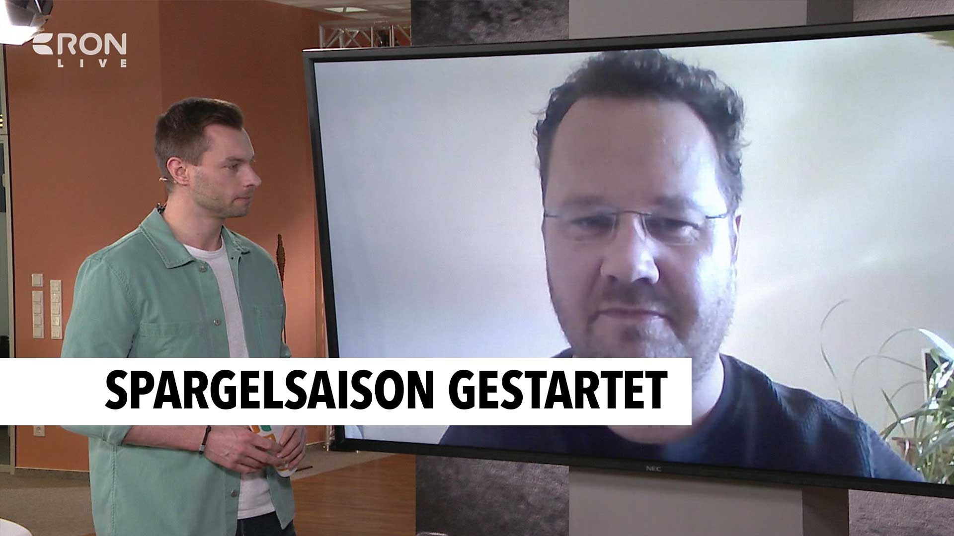 Erwartungen und Herausforderungen bei der Spargel-Ernte - RON TV